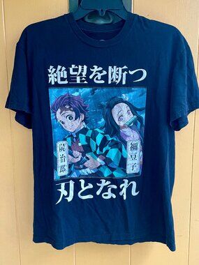 Demon Slayer Kanjiro and Nezuko Tee Shirt